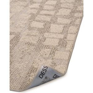 Blocks | Vloerkleed | 100% Recycle | ECONYL Â© | Lichtbruin Beige| 200x300cm