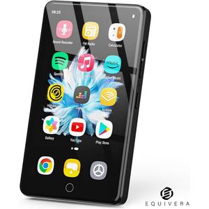 Equivera MP3 Speler Bluetooth - MP3 Speler - MP3 Speler met Bluetooth - MP3 Speler Bluetooth met FM Radio