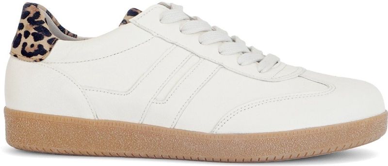 GABOR-art-83.300 21-sneaker-leer--offwhite-panterprintje-veter-dames 4/37