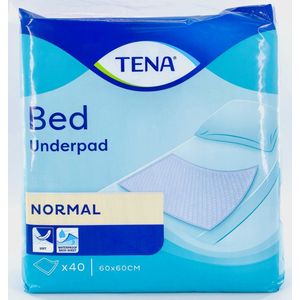 Tena Bed Normal 60 x 60 cm - 4 paquets de 40 protections