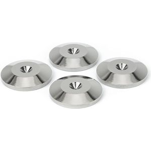 Dynavox - Spike Sluitringen - Zilver - Set van 4 - Bescherming tegen Krassen op de Vloer