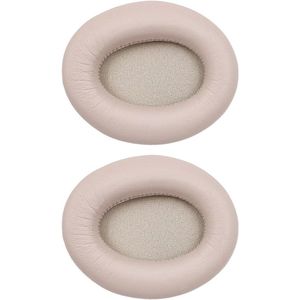 Allecto plus - Vervangende oorkussentjes compatibel met over-ear hoofdtelefoon, geluidsisolatie, geheugenschuim (goud)