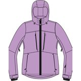 Protest Prtbeverly – Skijas Dames – Waterafstotende afwerking – Winterjas – Waterkolom 20K – Thistle Purple