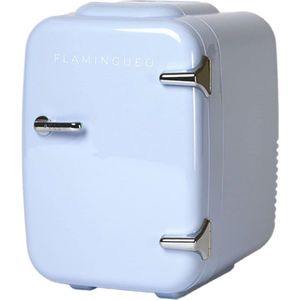 Mini Koelkast - Vintage Blauwe 4L Draagbare Koeler-minibar-mini koelkasten-mini koelkast barmodel-mini koelkast 4 liter