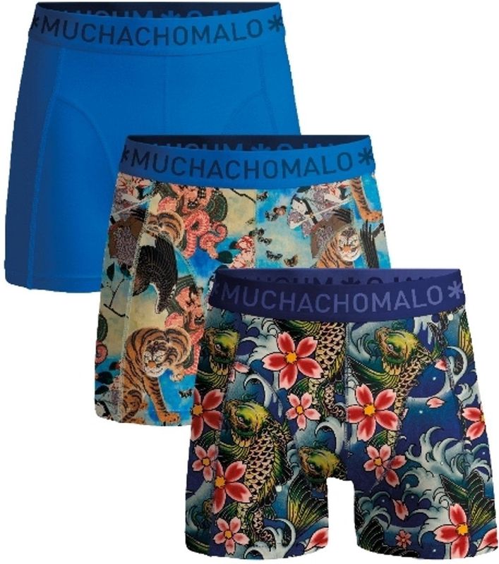 Muchachomalo - Boxershort - 95% Katoen - Normale Lengte - 3 Pack