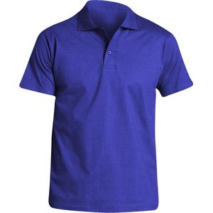SOLS Heren Prescott Jersey Poloshirt met korte mouwen (Koningsblauw)