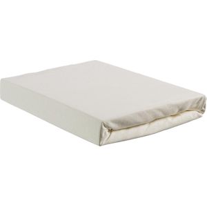 Beddinghouse Jersey - Hoeslaken - Lits-jumeaux - 180x200/220 cm - Off-white