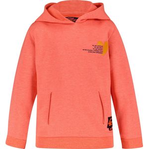 4PRESIDENT Sweater meisjes - Fiery Coral - Maat 110 - Meisjes trui