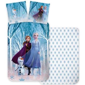Dekbedovertrek Frozen 100 x 135 cm - 40 x 60 cm (katoen)