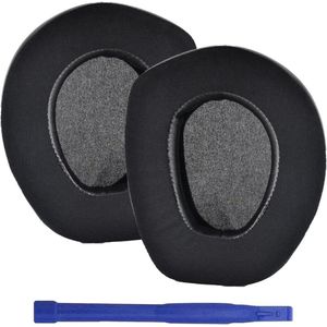 Allecto Plus - Oorkussens voor Sennheiser RS hoofdtelefoon met gel- en traagschuim (zwart)