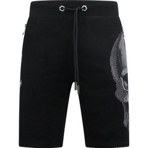 Skull - Rhinestone Korte Broek - 7973/7980 - Zwart