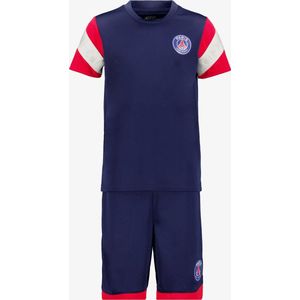 PSG tweedelige kinder sport set blauw - Maat 140