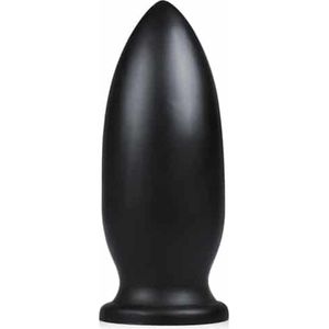 BUTTR Yellow Dog Buttplug – Anale Sex Toys voor de Gevorderde Gebruiker – XXL Buttplug met een Maximale Diameter van 9,5 cm - Zwart