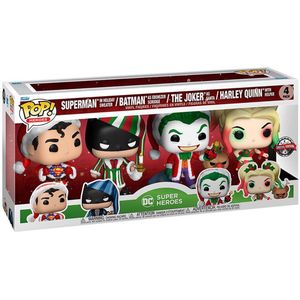 POP HEROES: DC HOLIDAY 4-PACK
