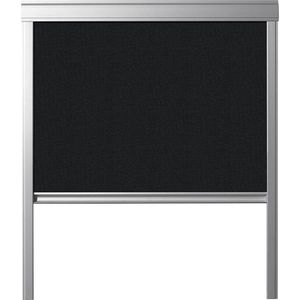 Dakraam Verduisterend Rolgordijn - Zwart - Passend op VELUX M04, 304