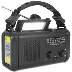 Survipro - Noodradio - Opwindbaar - 10000mAh Powerbank - Voor Noodpakket of Rampen