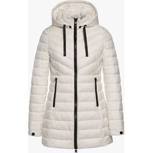 Beaumont Josie Shaped Padded Jacket Off White