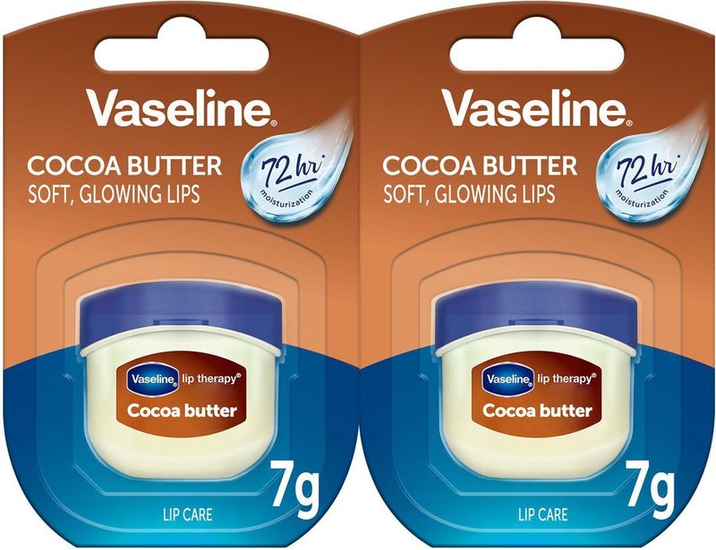 Vaseline - Lip Therapy - Lippenbalsam - Cocoa Butter - 2x7g
