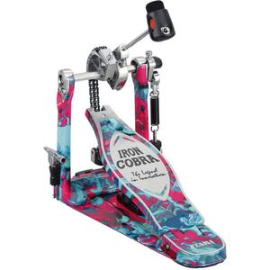Tama HP900RMCS Einzelpedal Iron Cobra Rolling Glide Marble Coral Swirl - Drum pedaal