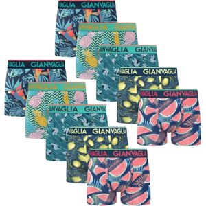 Heren Boxershort | 10 PACK | Katoen | Maat XXL | Zomers Fruit | Multicolor | Ondergoed Heren | Onderbroeken Heren |