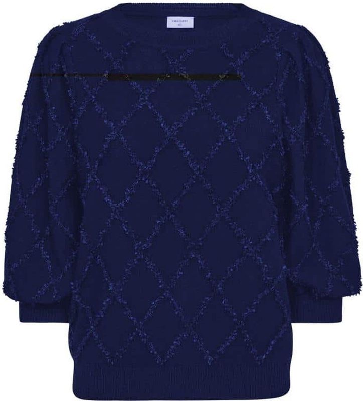 Freequent - FQSafri 207204 - Trui - Patriot Blue - Regular Pasvorm