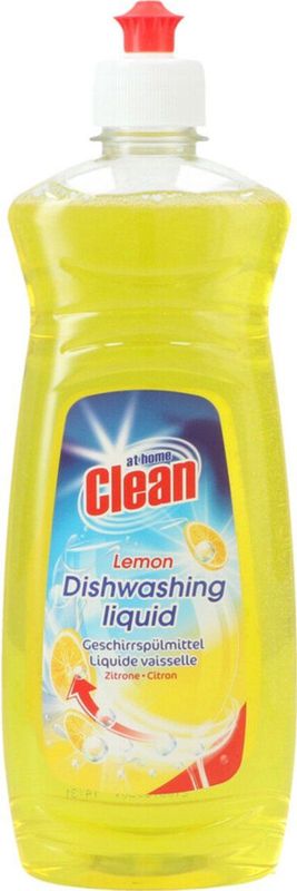 12x At Home Clean Ultra Afwasmiddel Lemon 500 ml