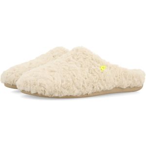 Hot Potatoes 92257 - Pantoffels Dames - Open sloffen met antislip zool - Off-White