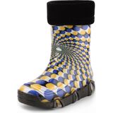 Ladeheid - LA-ZT-Szuwarek2021 - Kinder Regenlaarzen - Gevoerd - Waterdichte PVC - 23/24