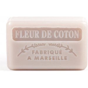 Fleur de Coton Savon de Marseille – Vegan & Natuurlijke Zeep, Hydraterend & Zacht, 4x125g