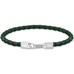 Thomas Sabo - A2147-682-6-L19 - Armband - Groen - Leer - 19 cm