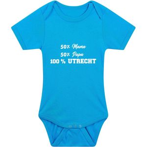 100 % Utrecht Babyromper - 030 - utrechtenaar - geboorte - baby - cadeau - rompertje