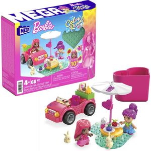 MEGA - Barbie Color Reveal Cabrio - Bouwspeelgoed