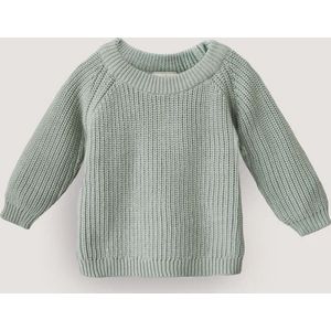 Mushie - Chunky Knit Sweater - Light Mint - Babysweater