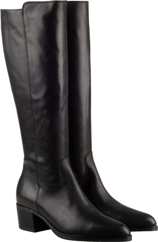 DL Sport - 6824 - Leren Lange Dameslaars - Zwart