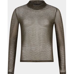 Ydence top Finley silver gold - maat XS