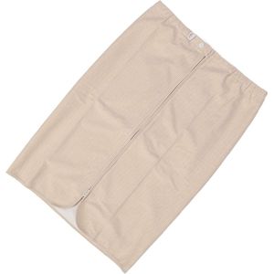 Waterdichte Herbruikbare en Absorberende Katoenen Incontinentiematras met Ritssluiting voor Ouderenzorg (Khaki)