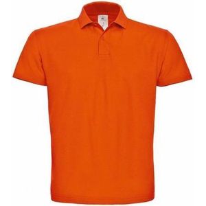 B&C ID.001 Unisex Volwassenen Poloshirt met korte mouwen (Oranje)