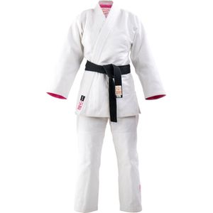 Judopak Nihon Meiyo Lady Gi | Wit / Roze | OP=OP (Maat: 140)