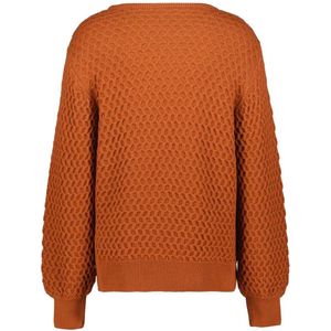 DIDI Dames Pullover Grid Ginger brown maat 42