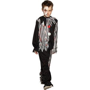 Boland - Kostuum Bloody clown (4-6 jr) - Kinderen - Clown - Halloween verkleedkleding - Horror