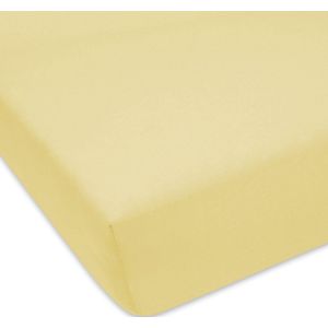 Jersey Hoeslaken Creme 180x200 cm met Elastiek