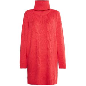 Mymo - Gebreide Jurk - Rood
