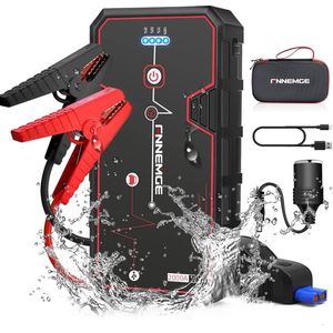 Jumpstarter 2000A Piekstroom - Starthulp - Powerbank - Auto Accessoires 4-in-1 Jumpstarter - 21800mAh