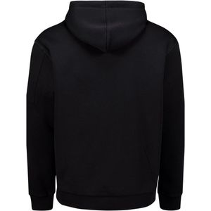 No Excess - Sweatshirt - Zwart - Capuchon met Trekkoord - Losse Pasvorm