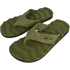 Teenslippers legergroen leger army Mil-Tec 40