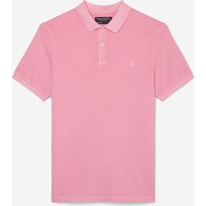 Marc O'Polo shaped fit polo - heren poloshirt - roze - Maat: XL