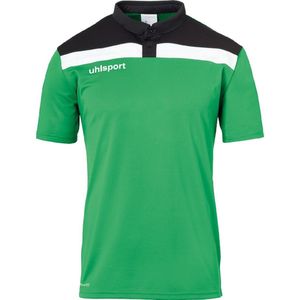 Uhlsport Offense 23 Polo Shirt Groen-Zwart-Wit Maat 3XL