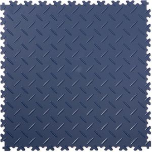 PVC kliktegel diamant | Donkerblauw | Set 10 tegels | Per 2,5m² | 50x50cm | Dikte 4mm
