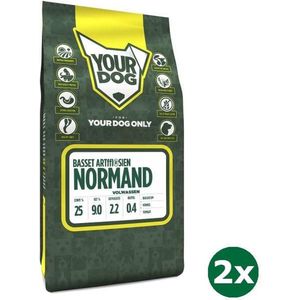 2x3 kg Yourdog basset artÈsien normand volwassen hondenvoer