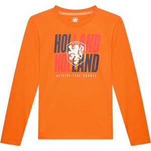 Nederlands Elftal Pyjama Kinderen - Maat 116 - Jongens & Meisjes - Oranje - KNVB - Officiële Merchandise - Voetbal